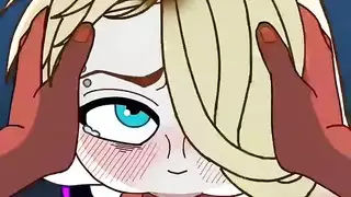 أعجوبة العنكبوت جوين يأخذ حمولة في بوسها الرطب