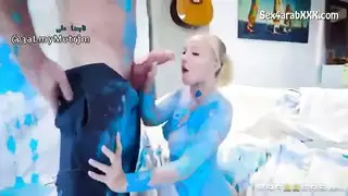الرسام المجنون العارضة الممحونة