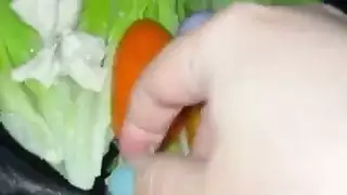 الدجاج والخضروات في بلدي العذراء في سن المراهقة جميلة سنة الرطب مثير الهواة الغذاء الولايات المتحدة الأمريكية